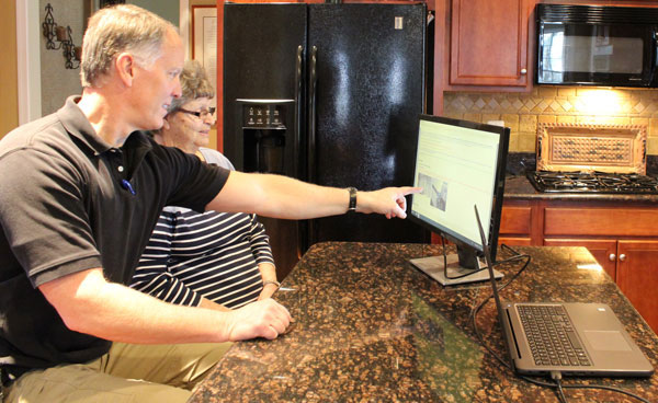 Nate Helping Customer